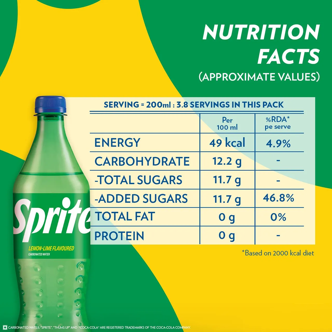 Sprite Lemon and Lime Soft Drink - Image 3