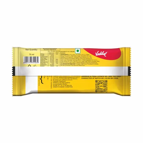 Vadilal Mango Badabite Ice Cream Stick - Image 2